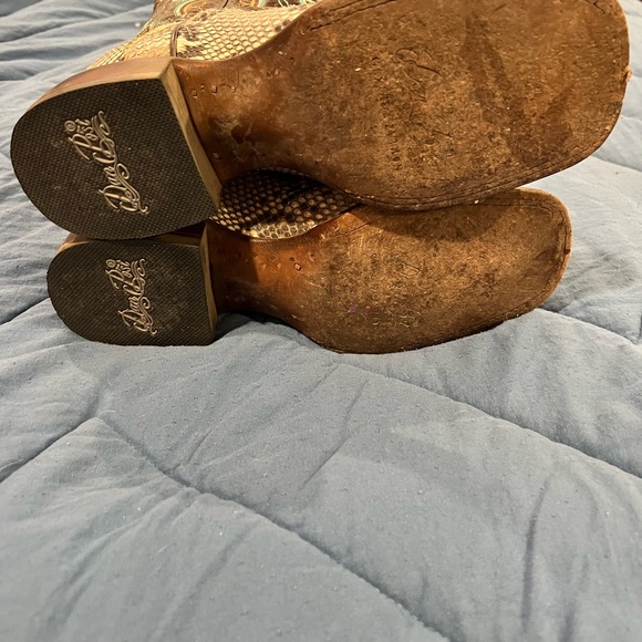 Dan Post Genuine Python Boots - Picture 2 of 4